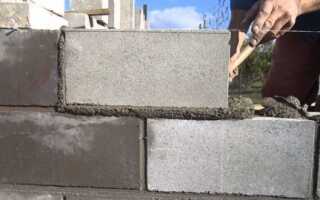 Кладка блоков керамзитобетонных: обзор технологии процесса и видов производства работ