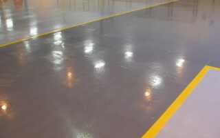 Полимерное покрытие для бетона — что выбрать из трех возможных видов?