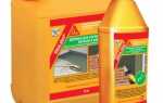 Добавки в бетон Sika — 5 видов средств разного назначения