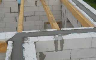 Нужен ли армопояс для газобетона — 4 этапа самостоятельного обустройства