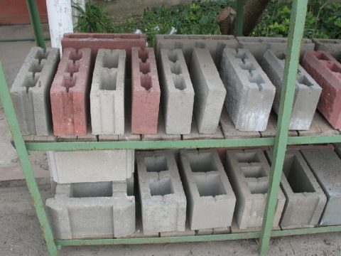 Ассортимент бетонных камней широк