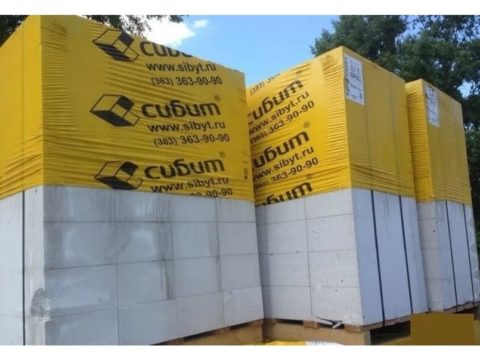 Блок газосиликатный Сибит