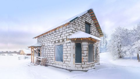 Дом из газобетона