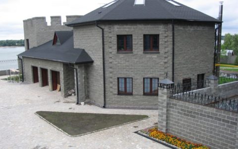 Дом из шлакобетона Дом из шлакобетона