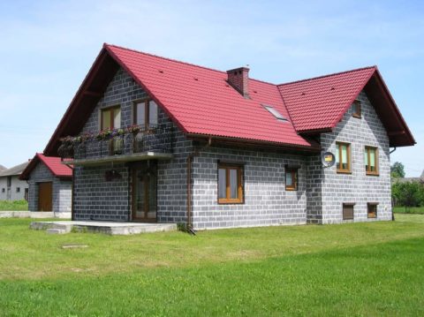 Дом из шлакоблока - долговечен Дом из шлакоблока - долговечен