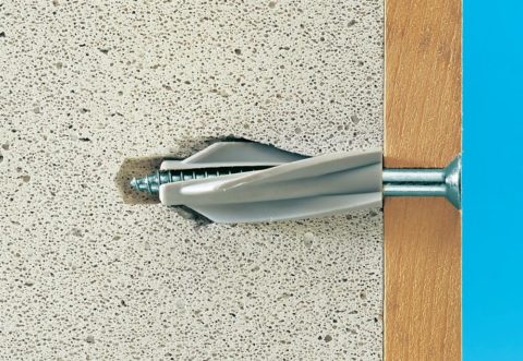 Элемент крепежа для газобетона