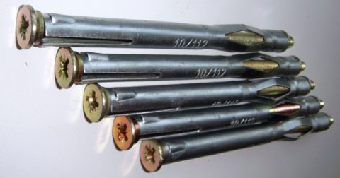 Элементы крепления для газобетона