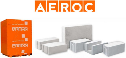 Газобетонный блок aeroc