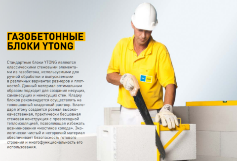 Гaзобетонный блок ytong