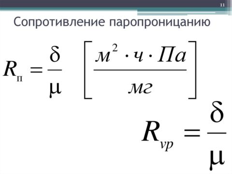 Как определить паропроницание? Как определить паропроницание?