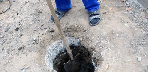 Карман для установки столба Карман для установки столба