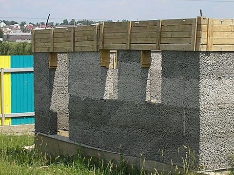Конструкция из монолитного керамзитобетона Конструкция из монолитного керамзитобетона