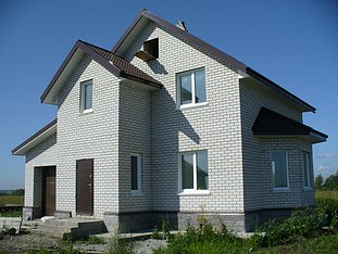 Коттедж из газобетона