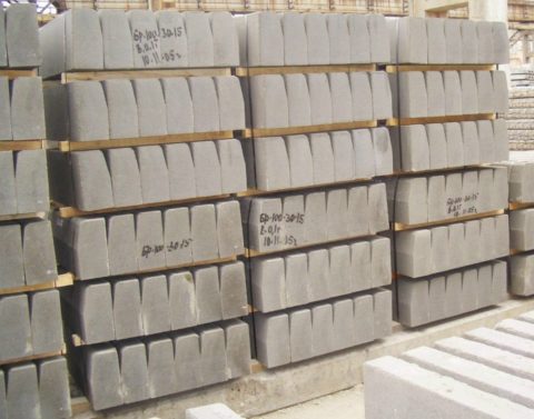 Маркировка бортовых камней Маркировка бортовых камней