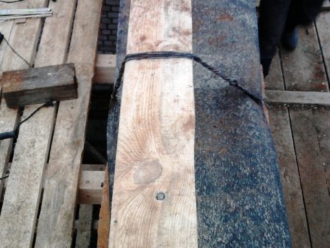 Мауэрлат из доски для газобетонного дома