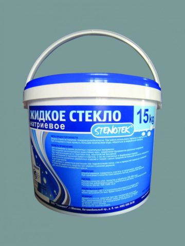 Натриевое жидкое стекло