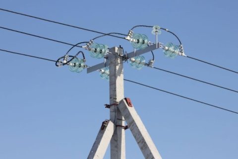 Опора линии электропередач Опора линии электропередач