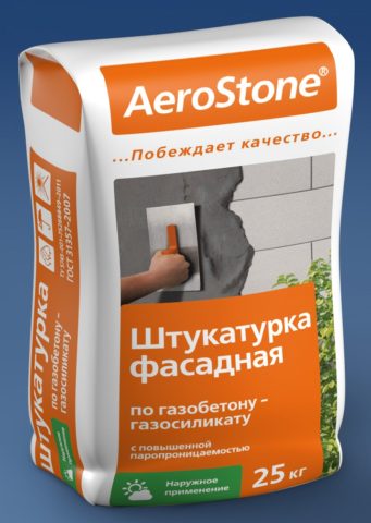 Паропроницаемая штукатурка для газобетона Паропроницаемая штукатурка для газобетона