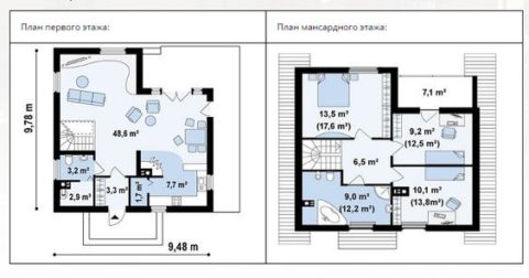 Планы размещения комнат Планы размещения комнат