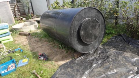 Пластиковая вставка для септика Пластиковая вставка для септика