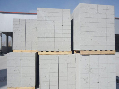 Складирование газобетонных блоков Складирование газобетонных блоков