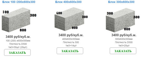 Цена на изделия – не высока