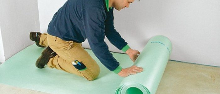 Укладка подложки