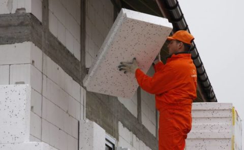 Утепление дома из газобетонных блоков
