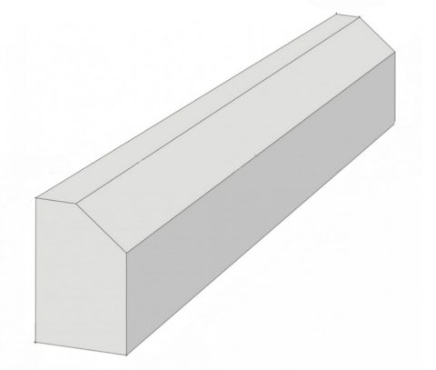 Въездной бортовой камень Въездной бортовой камень