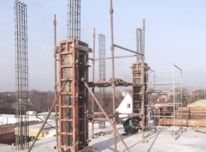 Заливка бетона