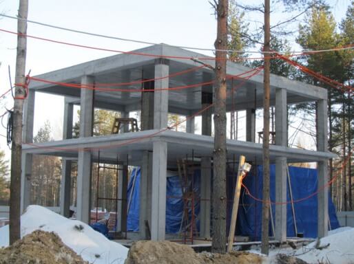 Железобетонный монолитный каркас