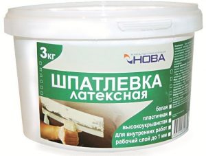 Латексная шпатлевка