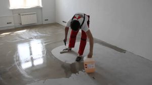 Нанесение грунтовки